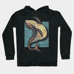 chubby whale Hoodie